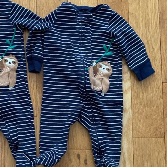 Carter's Other - Sloth pajamas 3 mo